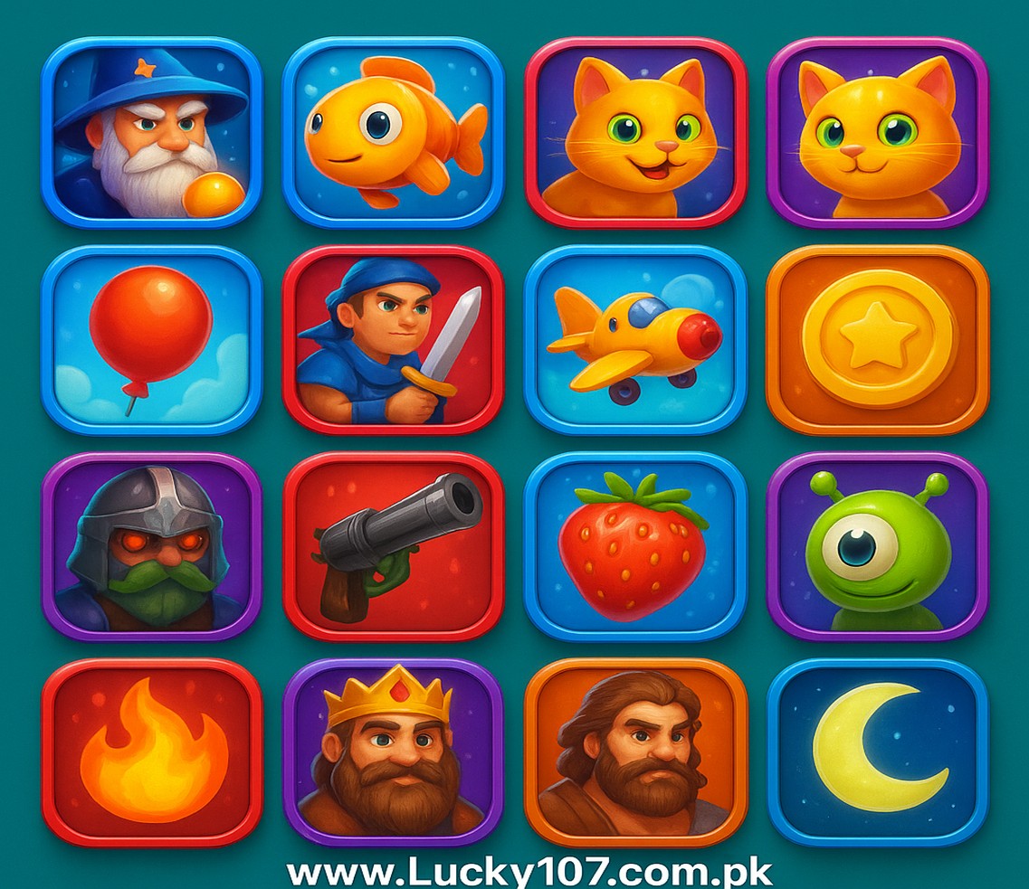 Lucky 107 arcade game
